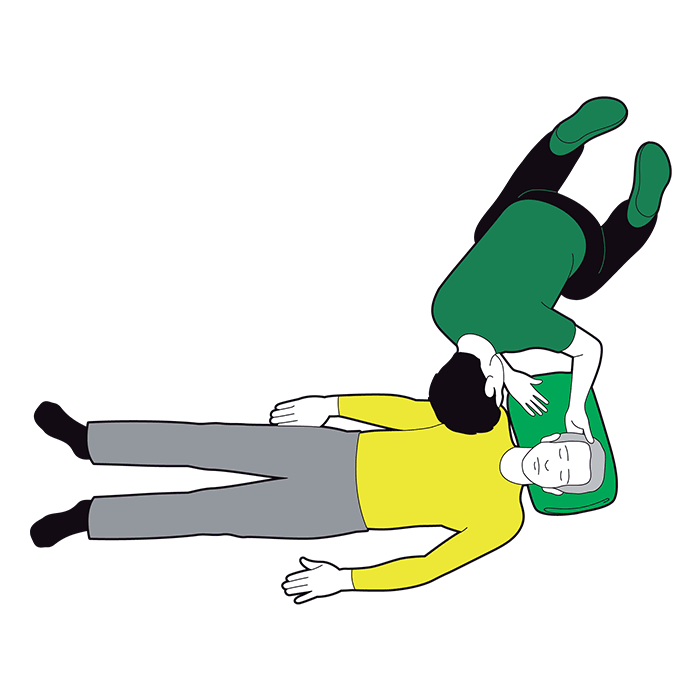 Seizures adult - protect their head with soft padding