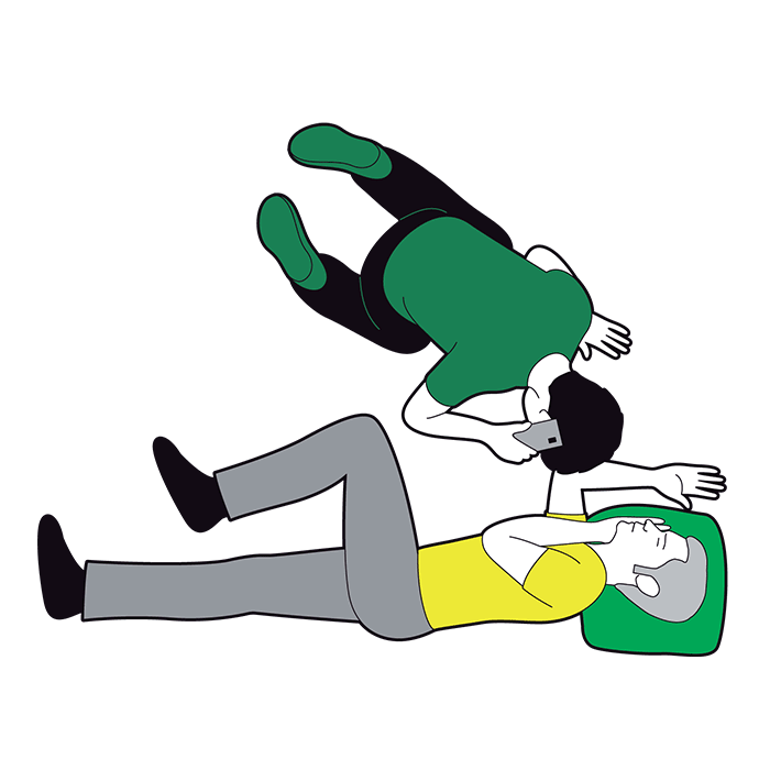 Seizures adult - when movements have stopped, open airway and check breathing