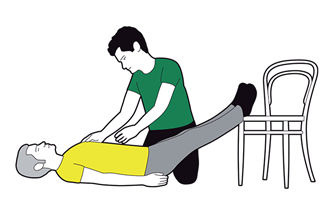 Shock first aid - loosen any tight clothing Shock first aid - loosen any tight clothing