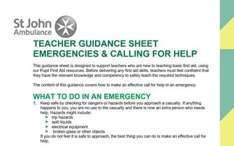 Teacher Guidance Calling for Help