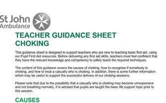 Teacher Guidance Choking Teacher Guidance Choking