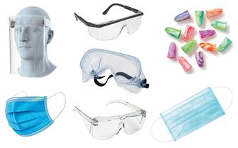 Face, eyes and ear protection