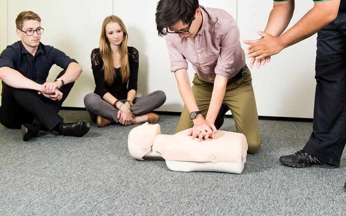 Workplace first aid training