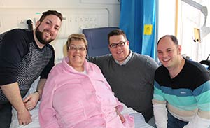 St John Ambulance life savers with Judith Mansfield