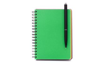 Green notebook Green notebook