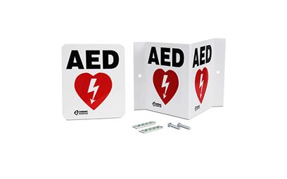 Cardiac Science™ Defibrillator (AED) Wall Mount Sign Cardiac Science™ Defibrillator (AED) Wall Mount Sign
