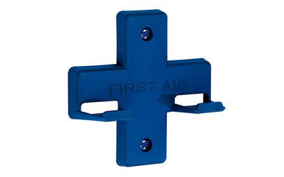 Blue Wall Bracket for Alpha First Aid Kits Blue Wall Bracket for Alpha First Aid Kits