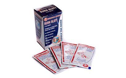 Pack of 10 3.5ml Burnshield® Burn Blott Sachets Pack of 10 3.5ml Burnshield® Burn Blott Sachets