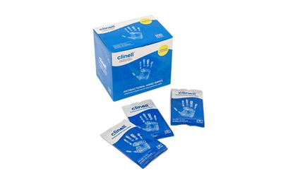 Box of 100 Clinell® Antibacterial Hand Wipes
