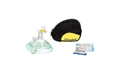 Laerdal Pocket Mask and Soft Blue Pouch Laerdal Pocket Mask and Soft Blue Pouch