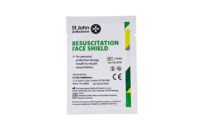 Pack of 100 St John Ambulance Face Shields Pack of 100 St John Ambulance Face Shields