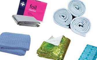 Emergency and fleece blankets