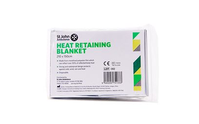  St John Ambulance Adult Disposable Heat Retaining Foil Blanket