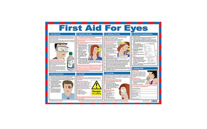 First Aid for Eyes Poster First Aid for Eyes Poster