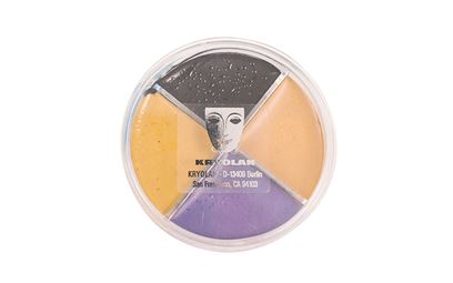 4 Colours Casualty Simulation Makeup Wheel