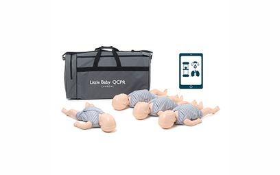 Pack of 4 Laerdal Little Baby QCPR Light Skin Training Manikins