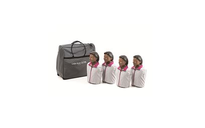Pack of 4 Laerdal Little Anne™ QCPR Dark Skin Training Manikins