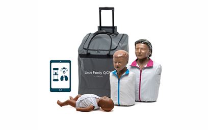 Laerdal Little Family QCPR Dark Skin Training Manikin Pack